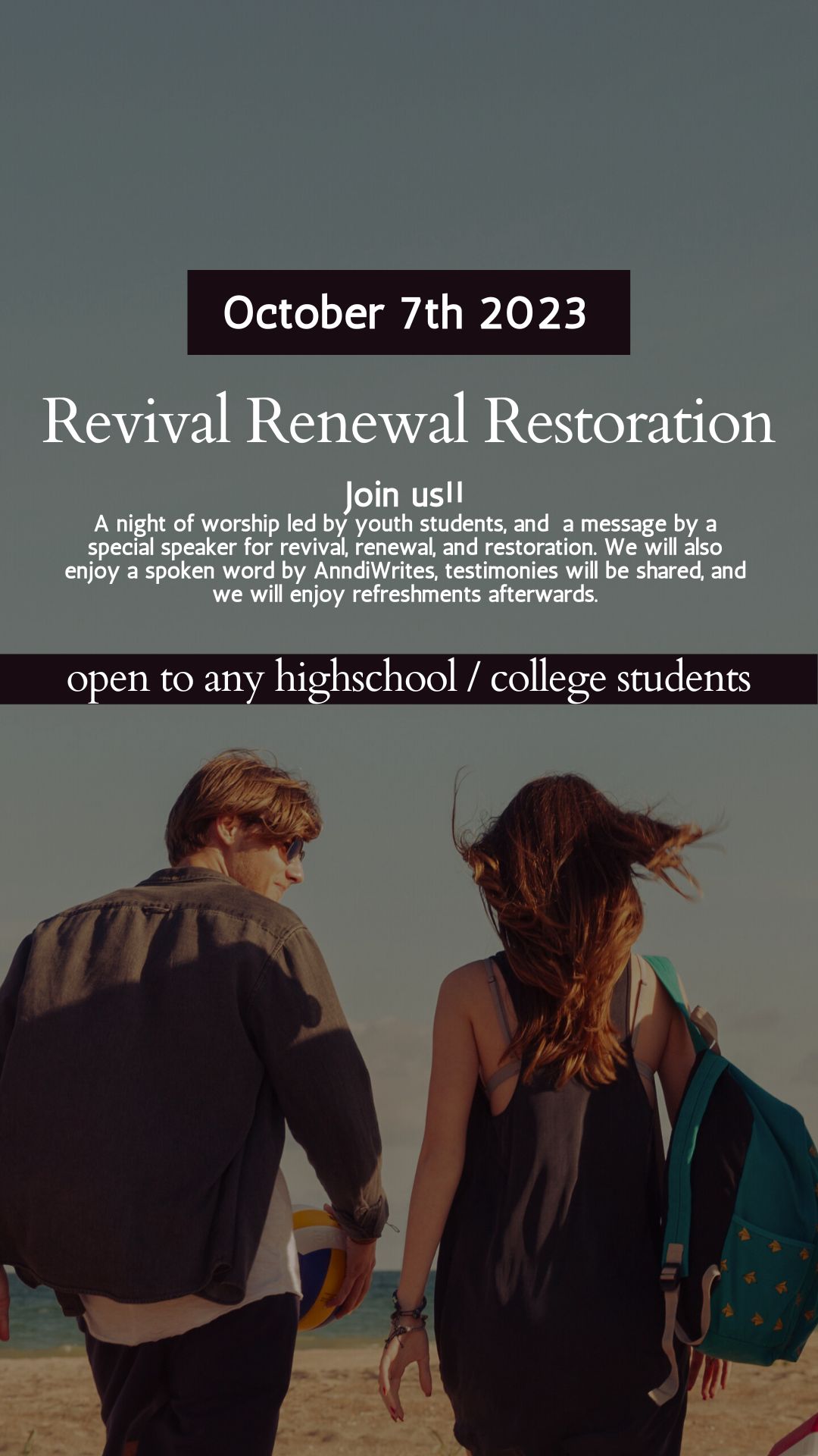 Revival Renewal Restoration Youth